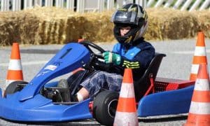 demi tour en karting